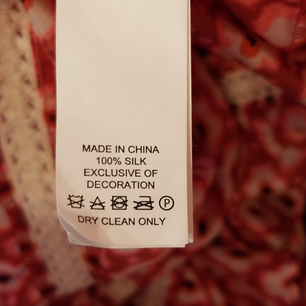 KATE SPADE 100% silk poppy print maxi dress - Picture 5 of 6